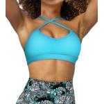 Spacefish Army Eco-friendly Bahama Blue Bikini Sports Bra Hybrid