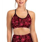 Spacefish Army Eco-Friendly Lionfish Invasion Bikini Sports Bra Hybrid