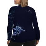 Spacefish Army Plus Size Whaleshark Wonderland Rashguard