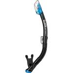 TUSA SPORT ADULT DRY SNORKEL - BLACK/FISHTAIL BLUE