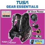 TINA FEMALE - PINK SPECIAL - DC SOLAR BLACK (LARGE/XLARGE) TINA FEMALE - PINK SPECIAL - DC SOLAR BLACK (LARGE/XLARGE)
