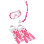 MINI-KLEIO HYPERDRY YOUTH SNORKEL SET, SMALL PINK MINI-KLEIO HYPERDRY YOUTH SNORKEL SET, SMALL PINK