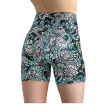 Spacefish Army Electric Blue Octofloral Shorts XS Spacefish Army Electric Blue Octofloral Shorts XS