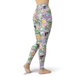 Spacefish Army Eco-friendly Candy Octopus Contour Legging