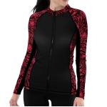 Women's Zip Rashguards LionfishInv ZR XS