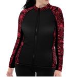 Women's Zip Rashguards LionfishInv ZR 2X Women's Zip Rashguards LionfishInv ZR 2X