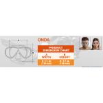Cressi Onda & Mexico Mask & Snorkel Combo