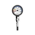 Pressure Gauge and Flex Hose No Boot