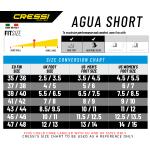 Cressi Agua Short Swim & Snorkel Fin