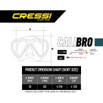 Cressi Calibro & Corsica Snorkel Combo