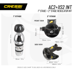 CRESSI AC2 + XS2 REGULATOR