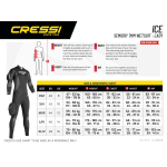 Cressi Ice 7mm Ladies Semi-Dry Suit
