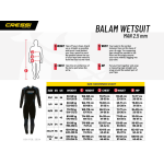 Cressi Balam 2.5mm Men's Wetsuit