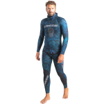 TOKUGAWA OPEN CELL 3.5mm w/HOOD MAN 2-PCS - BLUE CAMO [S]