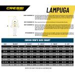 Cressi Lampuga 2 Piece 3mm Men's Freediving Wetsuit