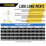 Cressi Lido Long 2mm Men's Wetsuit