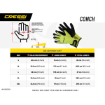 Cressi Conch Dyfiber Gloves