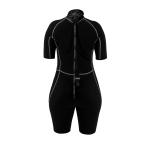 Akona Women's Classic Line - 2.5 Back Zip Shorty