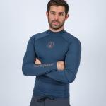 MEN'S LONG SLEEVE HYDROSKIN INSIGNIA BLUE LARGE MEN'S LONG SLEEVE HYDROSKIN INSIGNIA BLUE LARGE