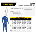 Cressi Wahoo 2mm Men's Wetsuit 