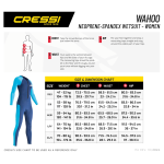 Cressi Wahoo 2mm Lady's Wetsuit