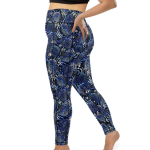 WOMENS LEGGINGS ANGELFISH HYPNOSIS 2X Plus