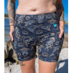 WOMENS SHORTS OCEAN MANDALA