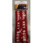 Luggage Strap - Embroidered - Red