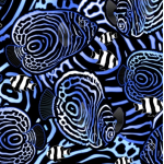 SpaceFish Army - Angel Hypnosis Zip Rash Guard