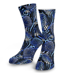 SpaceFish Army - Angelfish Hypnosis Scuba Dive Sock