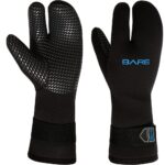 7mm Mitt, Black - 2XS