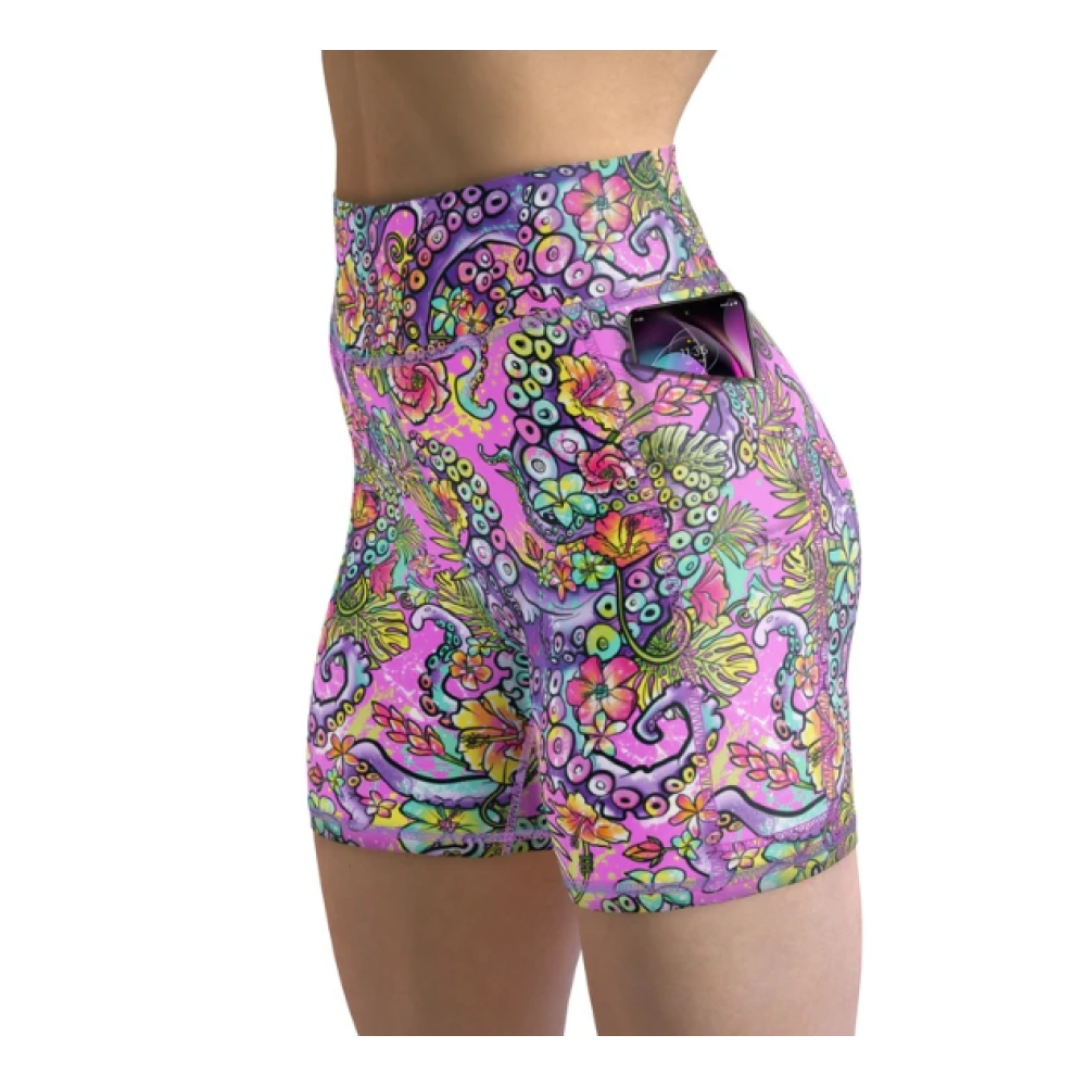 SpaceFish Army WOMENS SHORTS OctoSplat SpaceFish Army WOMENS SHORTS OctoSplat