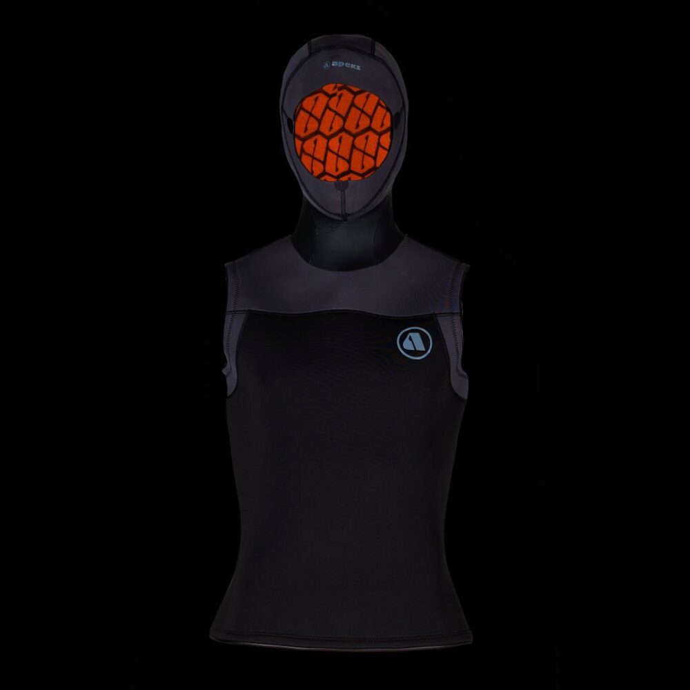Apeks THERMIQ Men's 5/3mm Hooded Vest