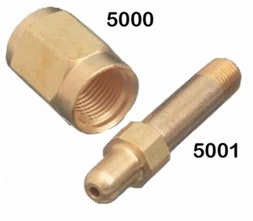 AIR NIPPLE - CGA 347 - BRASS - 5500 PSI