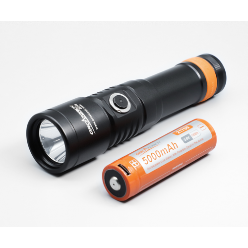 D710 DIVE LIGHT (INCLUDES BATTERY PACK AND CHARGER)