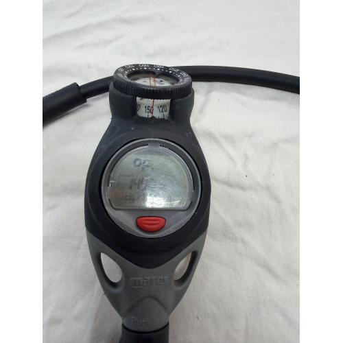 Used Mares Puck Air Dive Computer with Compass