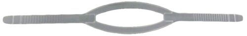 MASK STRAP - CRYSTAL CLEAR SILICONE