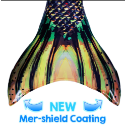 Sea Monster Mermaid Tail + Monofin Set