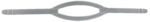 MASK STRAP - CRYSTAL CLEAR SILICONE