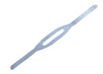 MASK STRAP - CLEAR RIBBED KRATON