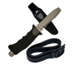 FULL SIZE KNIFE - 4'' POINTED STAINLESS STEEL BLADE - QUICK RELAS