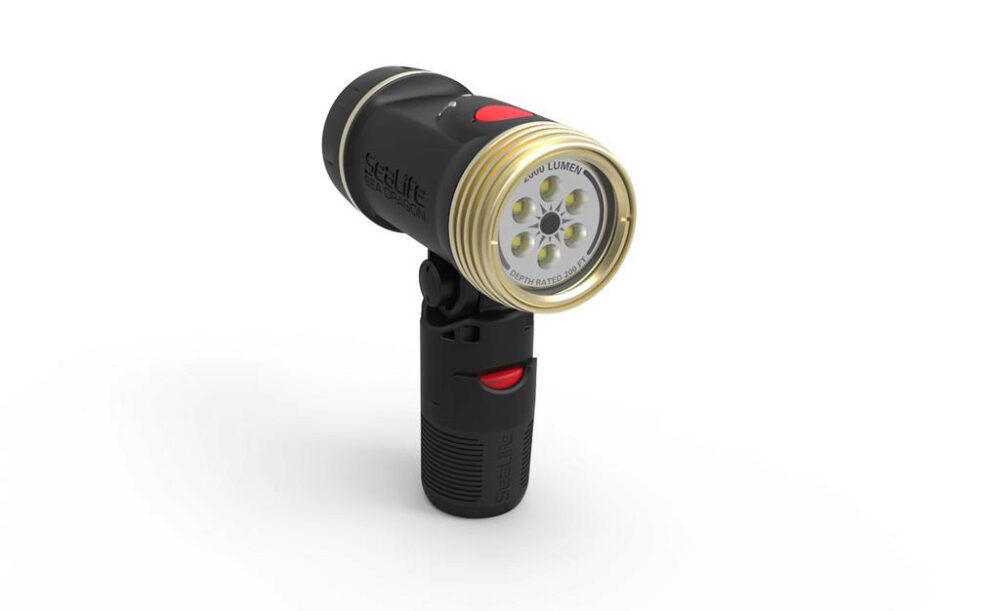 Flex-Connect Handle turns your Sea Dragon into a powerful dive li
