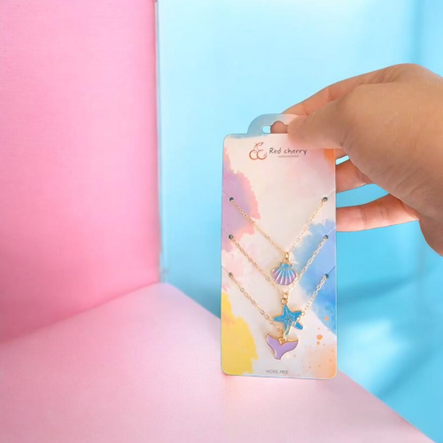 3-Piece Mermaid Necklace Set