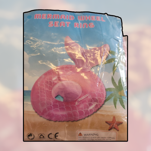 Mermaid Tail Seat Ring Float