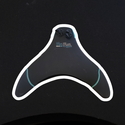 Mermaiding Monofin – Decorative Teal Trim