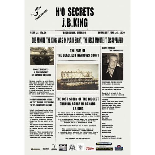 H2O Secrets: J.B. King (The Deadliest Narrows ) DVD