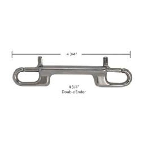 4 3/4 Stainless Steel Double Ender Ergonomic