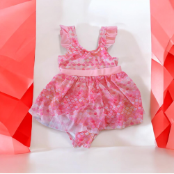Children's 2 Piece Mermaid Swim Suit