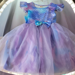 Children’s Short-Sleeved Scale Dress