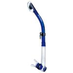 Tiara Pro Dry snorkel w/ purge and keeper - Metal Navy Blue